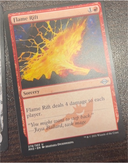 2021 Modern Horizons 2 #278 Flame Rift — front