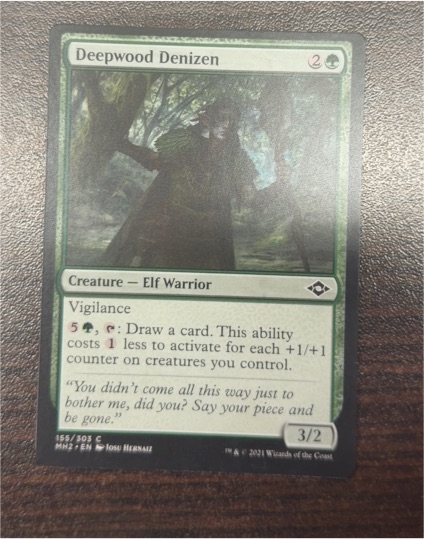 2021 Modern Horizons 2 #155 Deepwood Denizen — front
