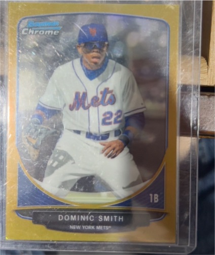 2013 Bowman Chrome Draft Picks #BDPP1 Dominic Smith — front