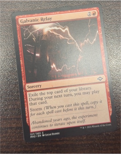 2021 Modern Horizons 2 #127 Galvanic Relay — front