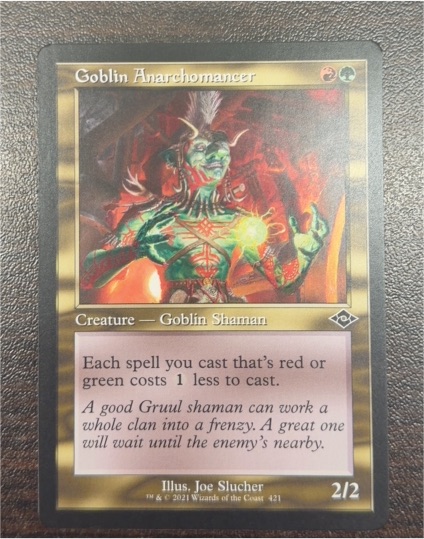 2021 Modern Horizons 2 #421 Goblin Anarchomancer — front