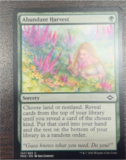 2021 Magic: The Gathering Modern Horizons 2 #147 Abundant Harvest — front