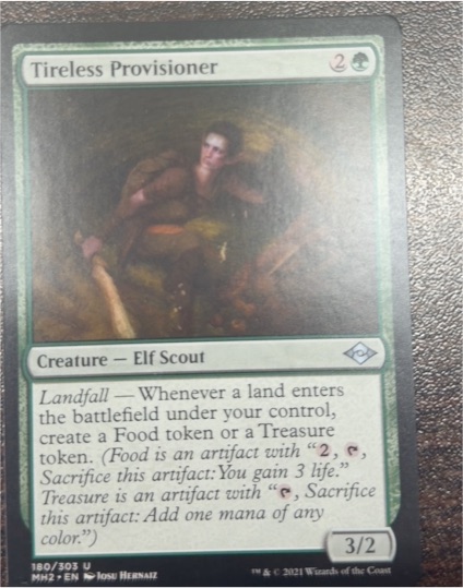 2021 Modern Horizons 2 #180 Tireless Provisioner — front