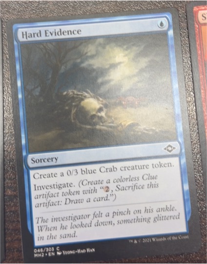 2021 Modern Horizons 2 #46 Hard Evidence — front