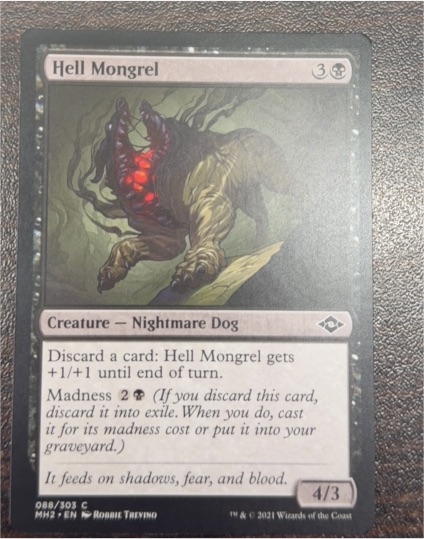 2021 Magic: The Gathering Modern Horizons 2 #88 Hell Mongrel — front