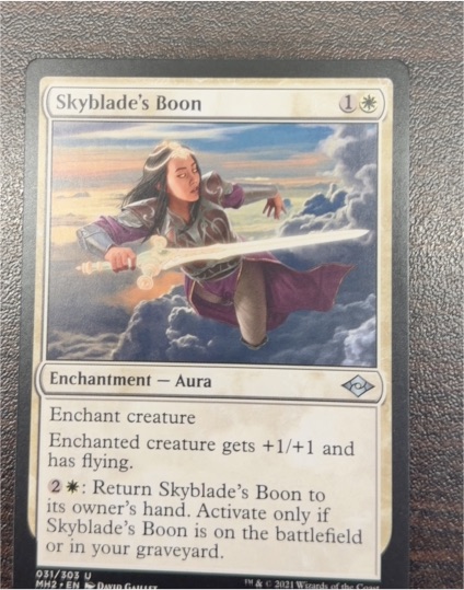 2021 Modern Horizons 2 #31 Skyblade's Boon — front
