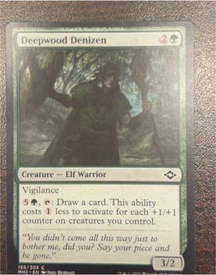 2021 Modern Horizons 2 #155 Deepwood Denizen — front