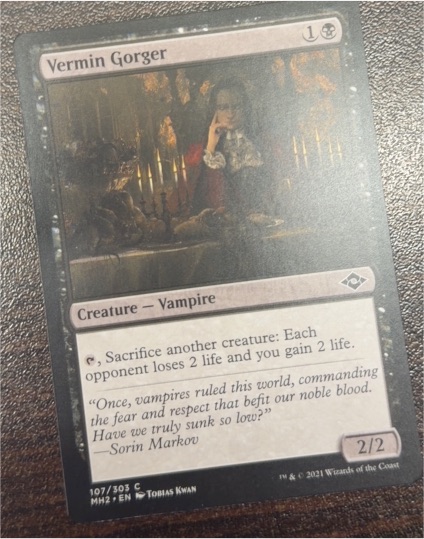 2021 Modern Horizons 2 #107 Vermin Gorger — front