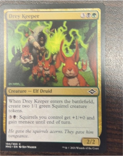 2021 Magic: The Gathering #194 Drey Keeper — front