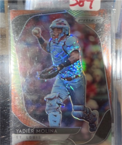 2020 Panini Prizm #152 Yadier Molina — front