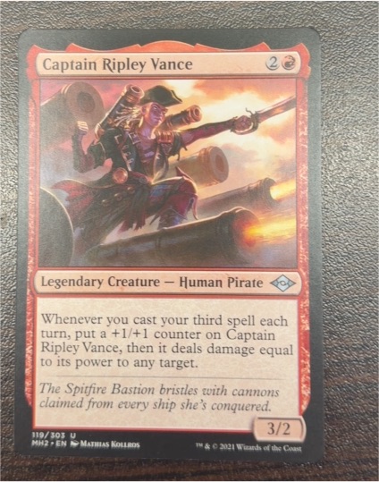 2021 Modern Horizons 2 #119 Captain Ripley Vance — front