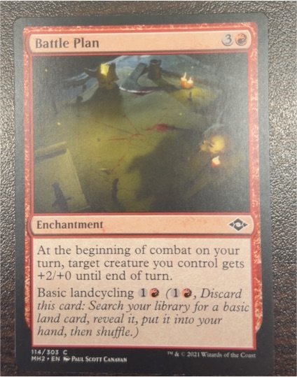 2021 Magic: The Gathering #114 Battle Plan — front
