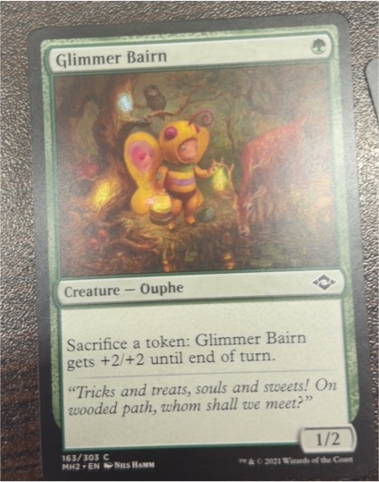 2021 Magic: The Gathering Modern Horizons 2 #163 Glimmer Bairn — front