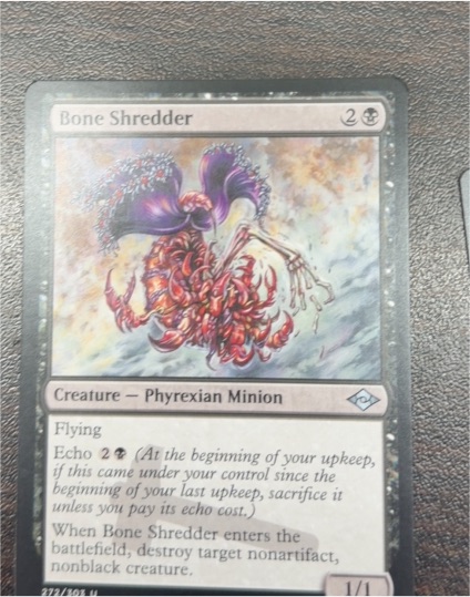 2021 Magic: The Gathering #272 Bone Shredder — front