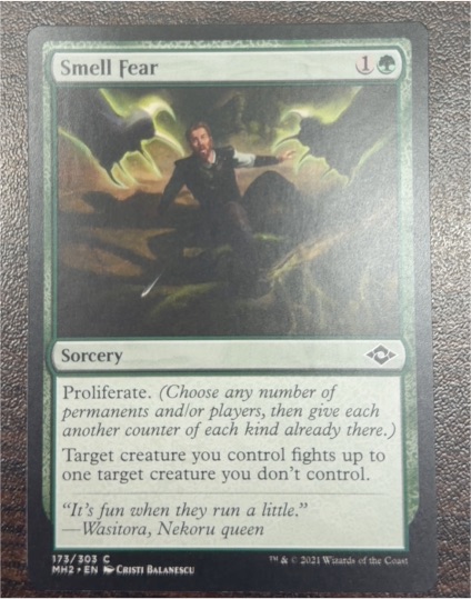 2021 Magic: The Gathering Modern Horizons 2 #173 Smell Fear — front