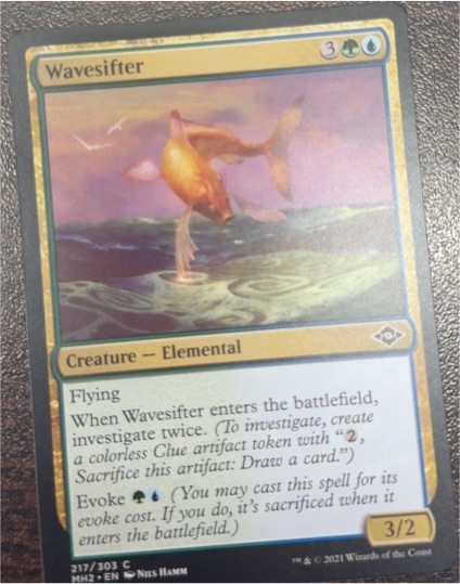 2021 Magic: The Gathering Modern Horizons 2 #217 Wavesifter — front