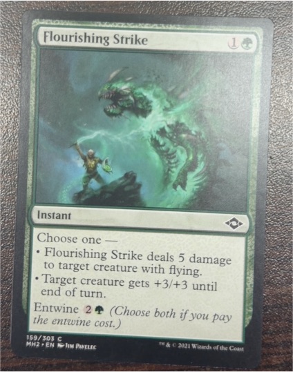2021 Modern Horizons 2 #159 Flourishing Strike — front
