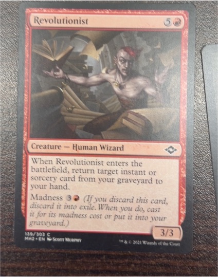 2021 Magic: The Gathering Modern Horizons 2 #139 Revolutionist — front
