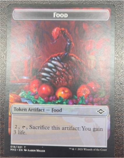2021 Modern Horizons 2 #018 Food Token — front