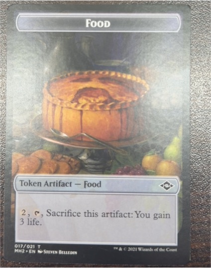 2021 Modern Horizons 2 #017 Food Token — front