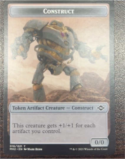 2021 Modern Horizons 2 #016 Construct Token — front