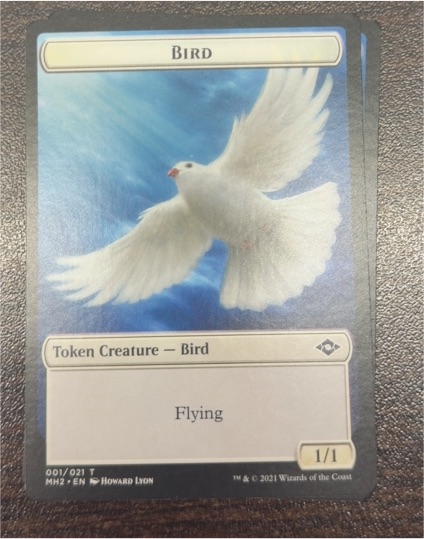 2021 Modern Horizons 2 #001 Bird Token — front
