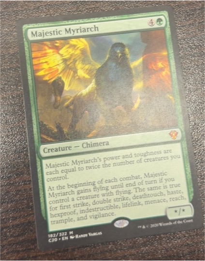 2020 Magic: The Gathering #122 Majestic Myriarch — front