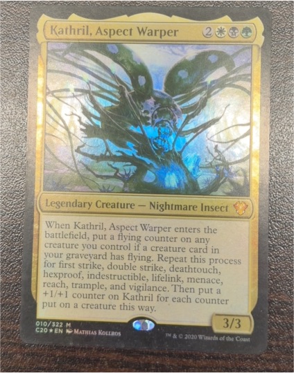 2020 Magic: The Gathering #010 Kathril, Aspect Warper — front