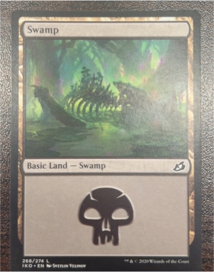 2020 Magic: The Gathering #268 Swamp — front