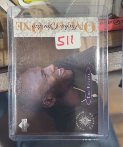 1995 Upper Deck One on One #10 Michael Jordan The Future — front