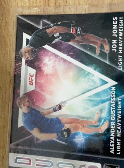 2022 Donruss UFC Duos #9 Alexander Gustafsson / Jon Jones — front