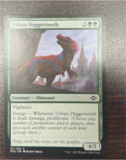 2021 Modern Horizons 2 #181 Urban Daggertooth — front