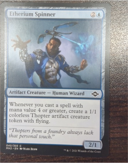 2021 Magic: The Gathering Modern Horizons 2 #40 Etherium Spinner — front