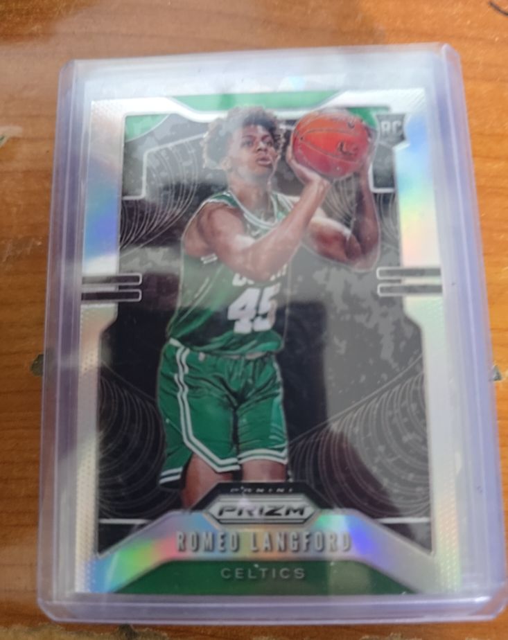 2019-20 Panini Prizm #260 Romeo Langford Boston Celtics Rookie Card — front