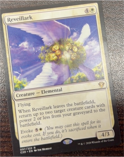 2020 Magic: The Gathering #97/322 Reveillark — front
