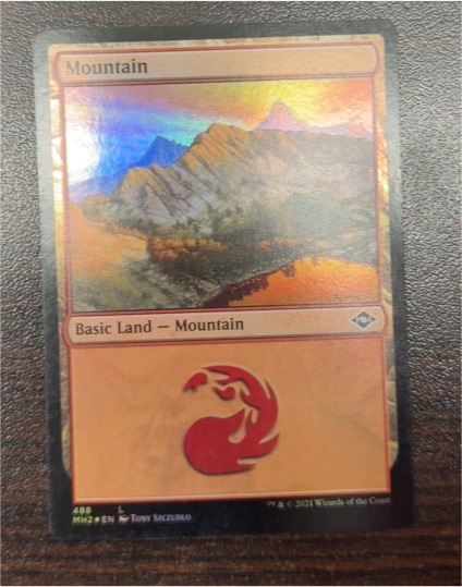 2021 Magic: The Gathering #271 Mountain — front
