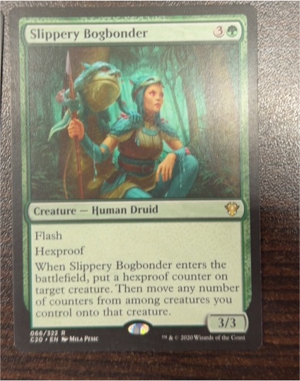 2020 Magic: The Gathering Commander 2020 #66 Slippery Bogbonder — front