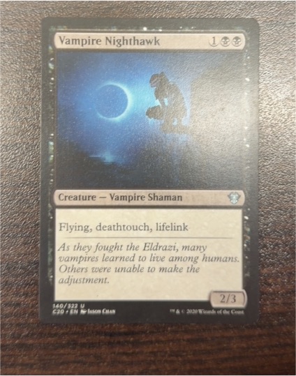 2010 Magic: The Gathering #140 Vampire Nighthawk — front