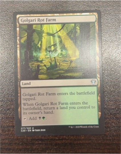 2020 Magic: The Gathering #277 Golgari Rot Farm — front