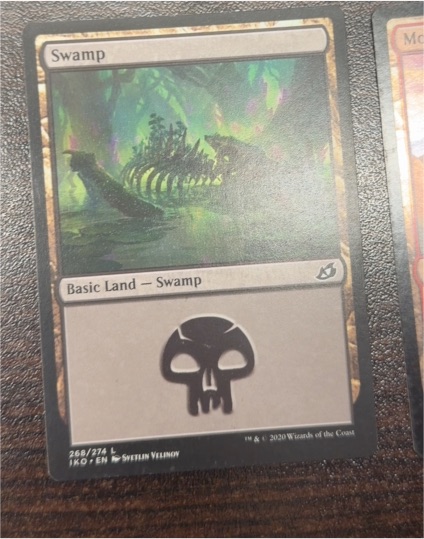 2020 Magic: The Gathering #268 Swamp — front