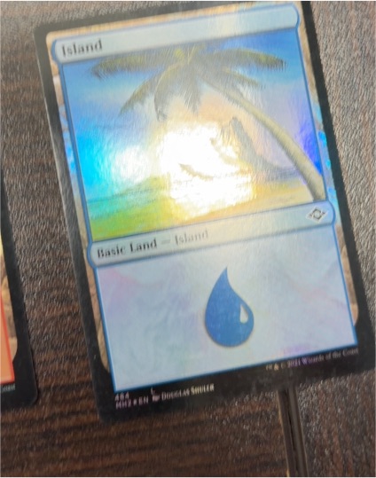 2021 Magic: The Gathering Modern Horizons 2 #484 Island — front