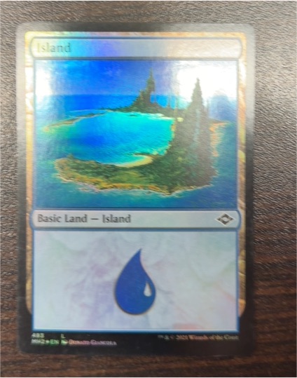 2023 Magic: The Gathering #483 Island — front