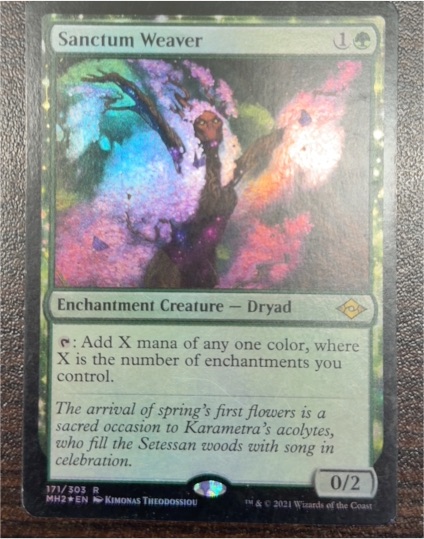 2021 Modern Horizons 2 #171 Sanctum Weaver — front