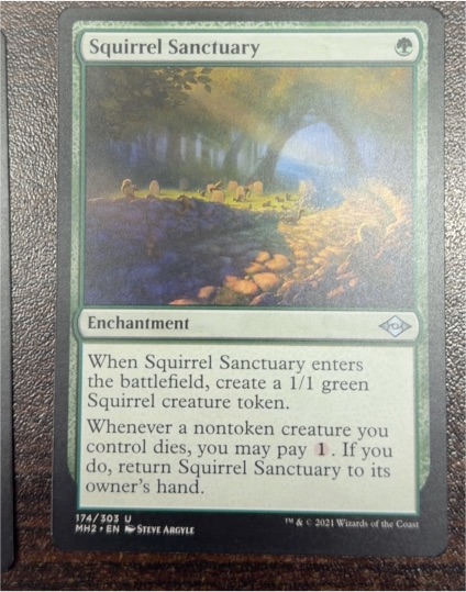 2021 Modern Horizons 2 #174 Squirrel Sanctuary — front