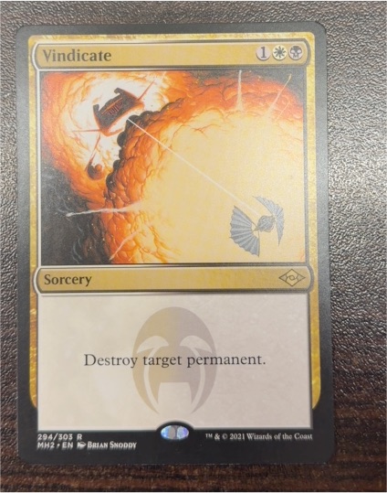 2021 Modern Horizons 2 #294 Vindicate — front