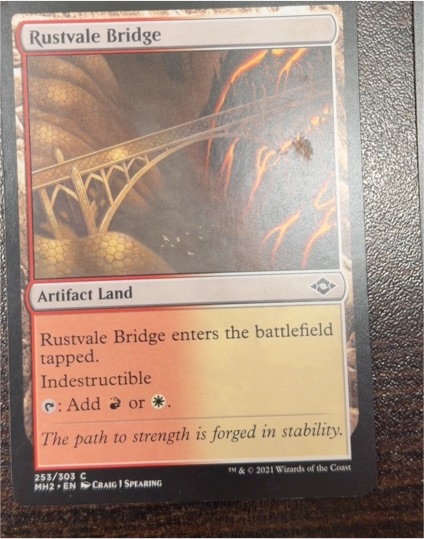 2021 Modern Horizons 2 #253 Rustvale Bridge — front