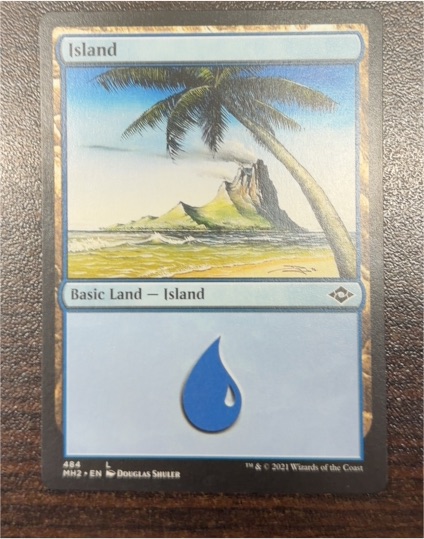 2021 Modern Horizons 2 #484 Island — front