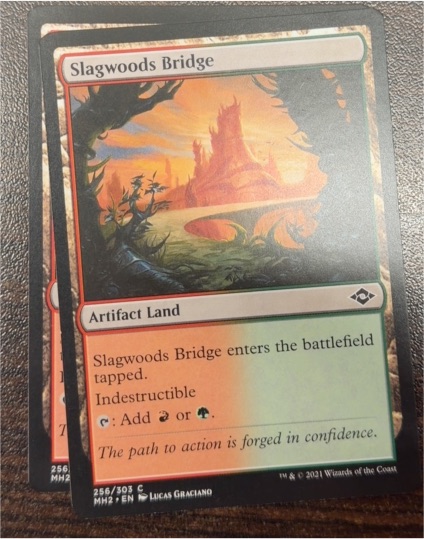 2023 Modern Horizons 2 #256 Slagwoods Bridge — front