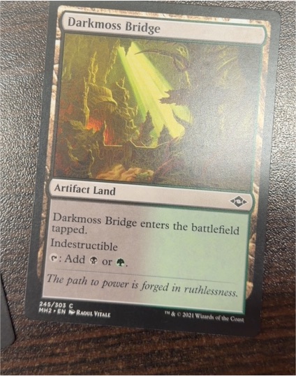 2021 Magic: The Gathering Modern Horizons 2 #245 Darkmoss Bridge — front
