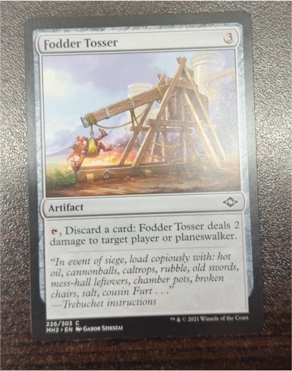 2021 Magic: The Gathering Modern Horizons 2 #226 Fodder Tosser — front